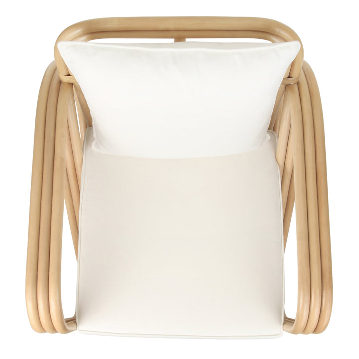 Aimara Rattan Accent Arm Chair - Natural - view 9