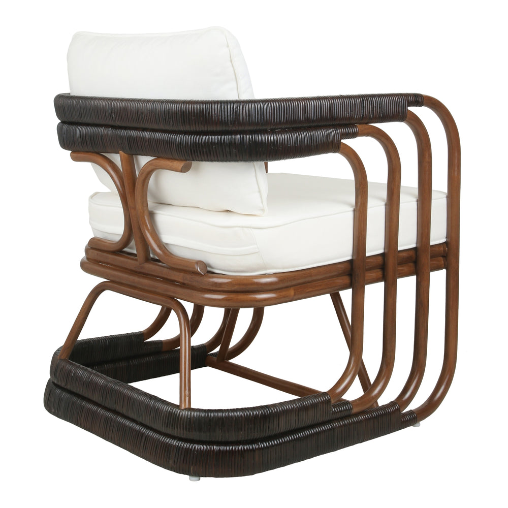 Kimori Rattan Accent Arm Chair - Cane Brown/Espresso Brown - view 7