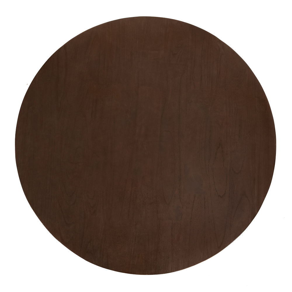 Zeke Rattan Coffee Table with Wood Top - Espresso Brown - view 4