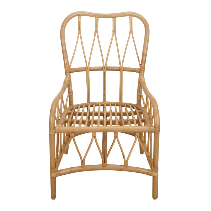 Ayanna Rattan Dining Side Chair - Natural Wheat - view 9