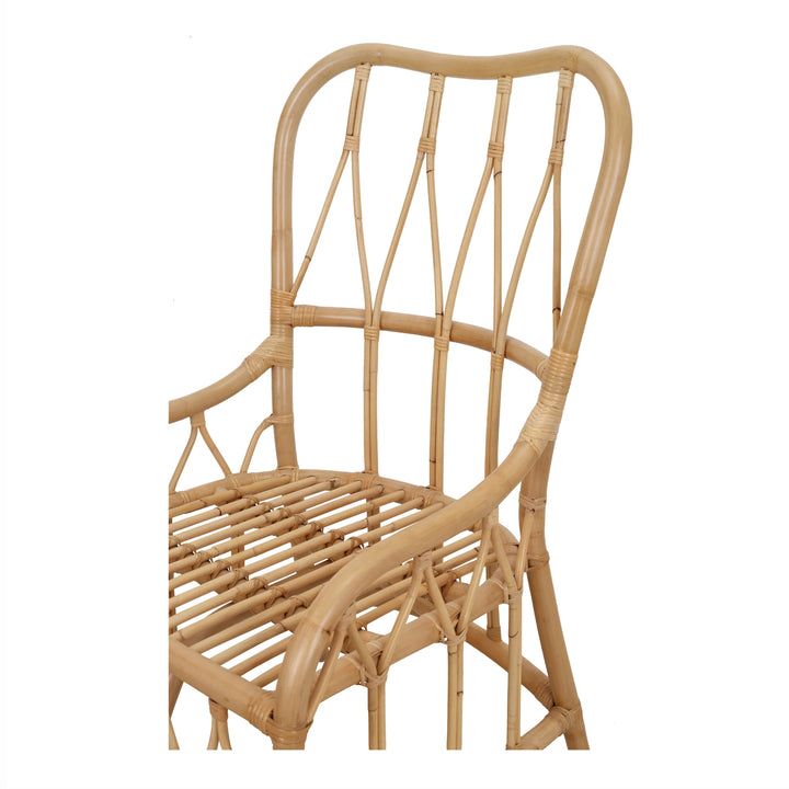 Ayanna Rattan Dining Side Chair - Natural Wheat - view 10