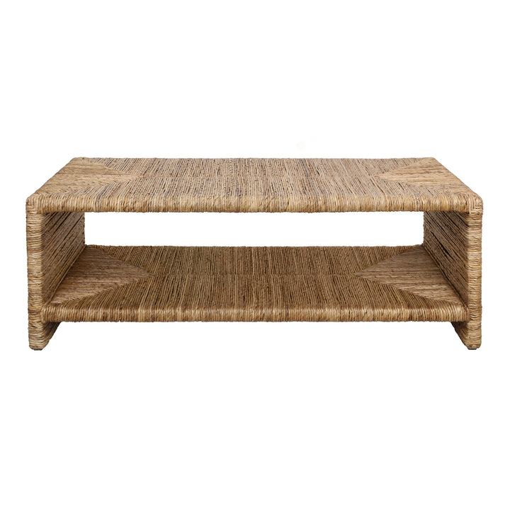 Kanza Abaca Coffee Table - Natural - view 4
