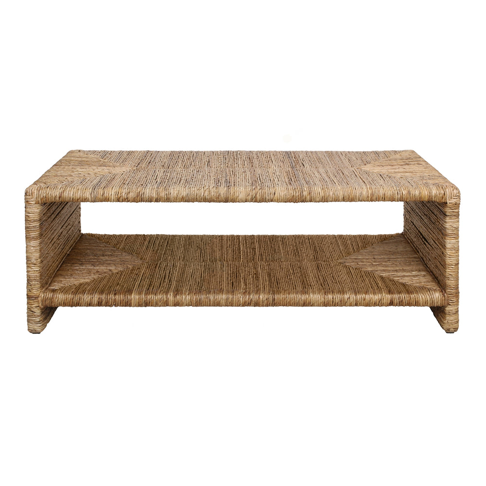 Kanza Abaca Coffee Table - Natural - view 4