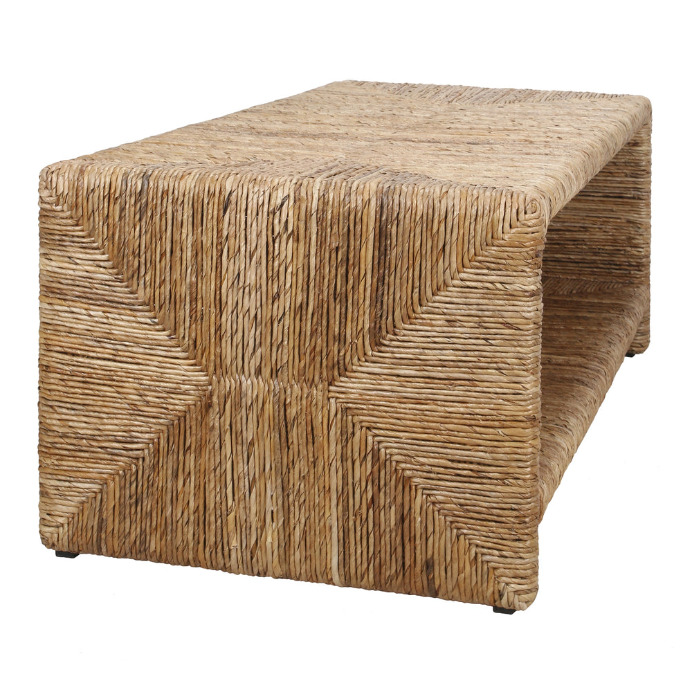 Kanza Abaca Coffee Table - Natural - view 7