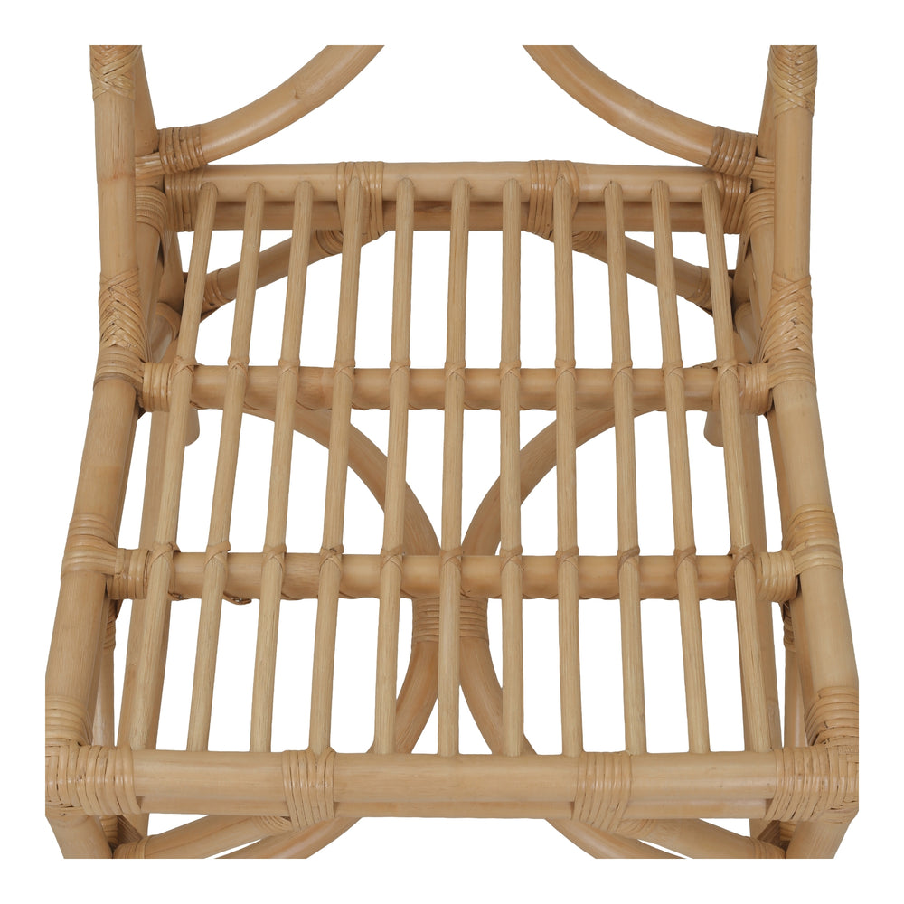 Eira Rattan Dining Side Chair - Natural Wheat - view 10