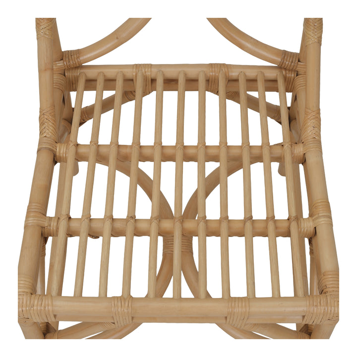 Eira Rattan Dining Side Chair - Natural Wheat - view 10