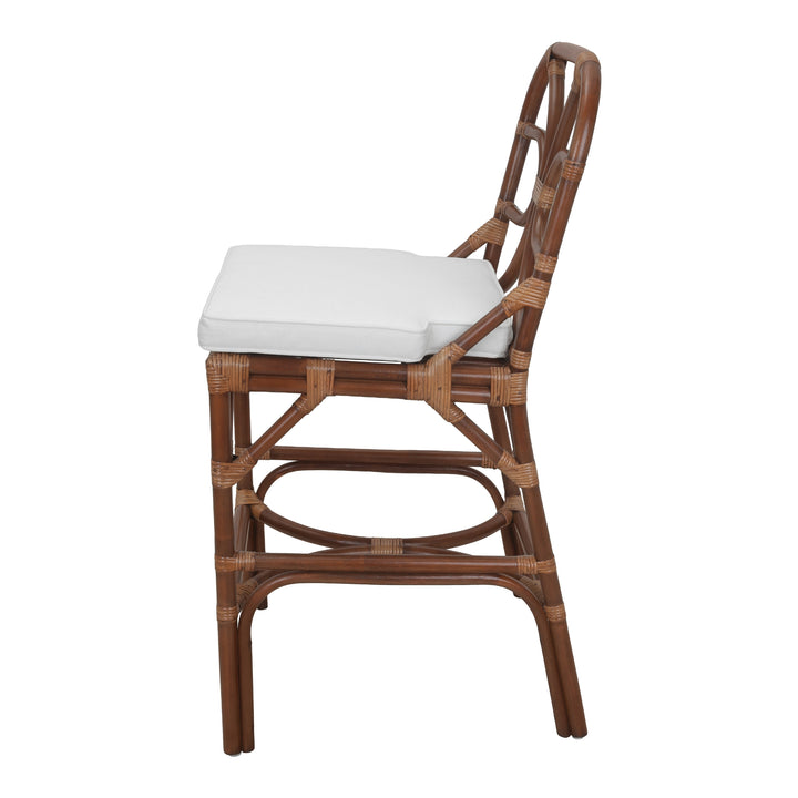 Eira Rattan Counter Stool - Cane Brown - view 5