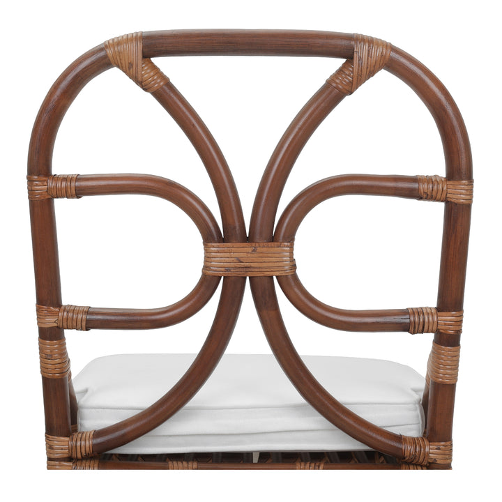 Eira Rattan Counter Stool - Cane Brown - view 8