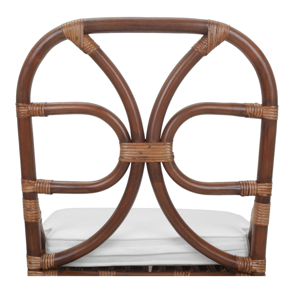 Eira Rattan Counter Stool - Cane Brown - view 8