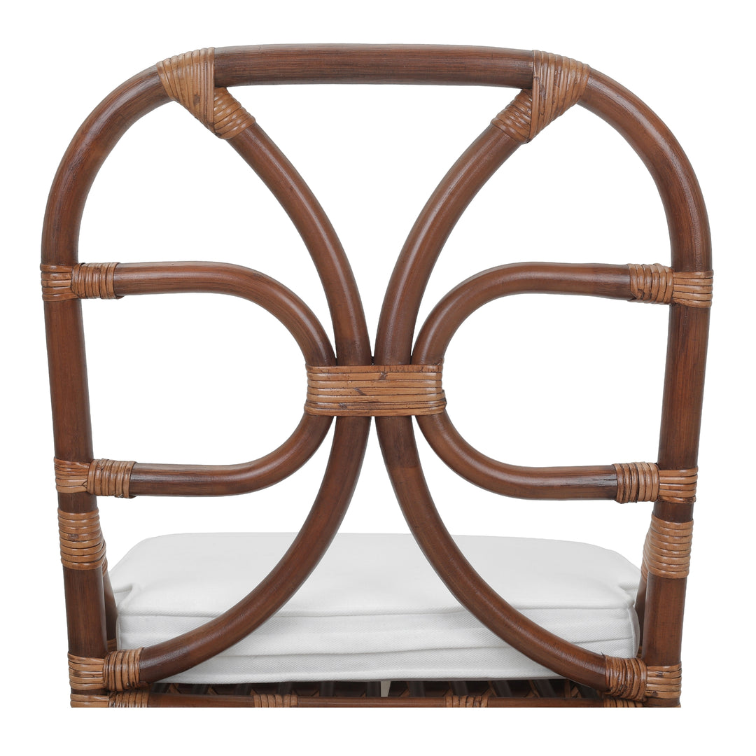 Eira Rattan Counter Stool - Cane Brown - view 8