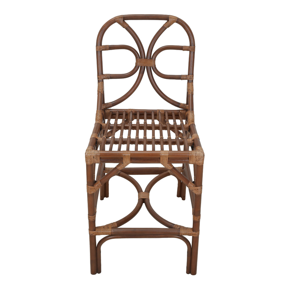 Eira Rattan Counter Stool - Cane Brown - view 9