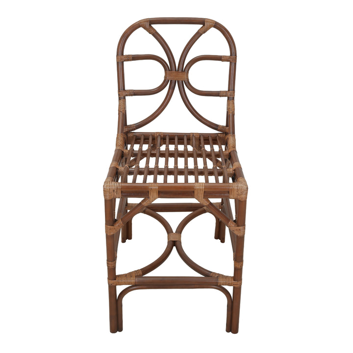 Eira Rattan Counter Stool - Cane Brown - view 9