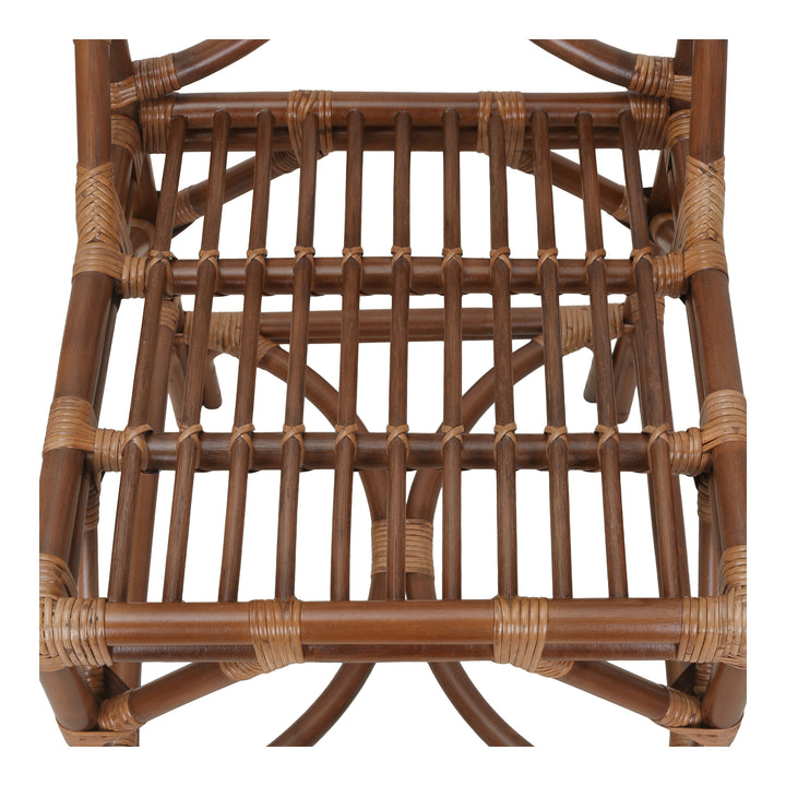 Eira Rattan Counter Stool - Cane Brown - view 10