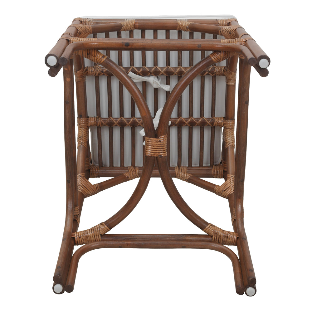 Eira Rattan Counter Stool - Cane Brown - view 11
