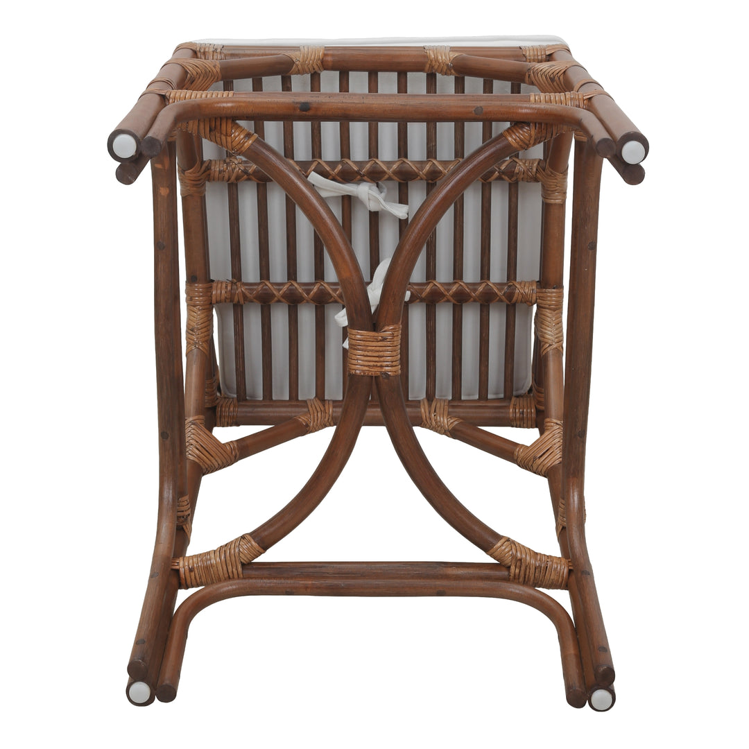 Eira Rattan Counter Stool - Cane Brown - view 11