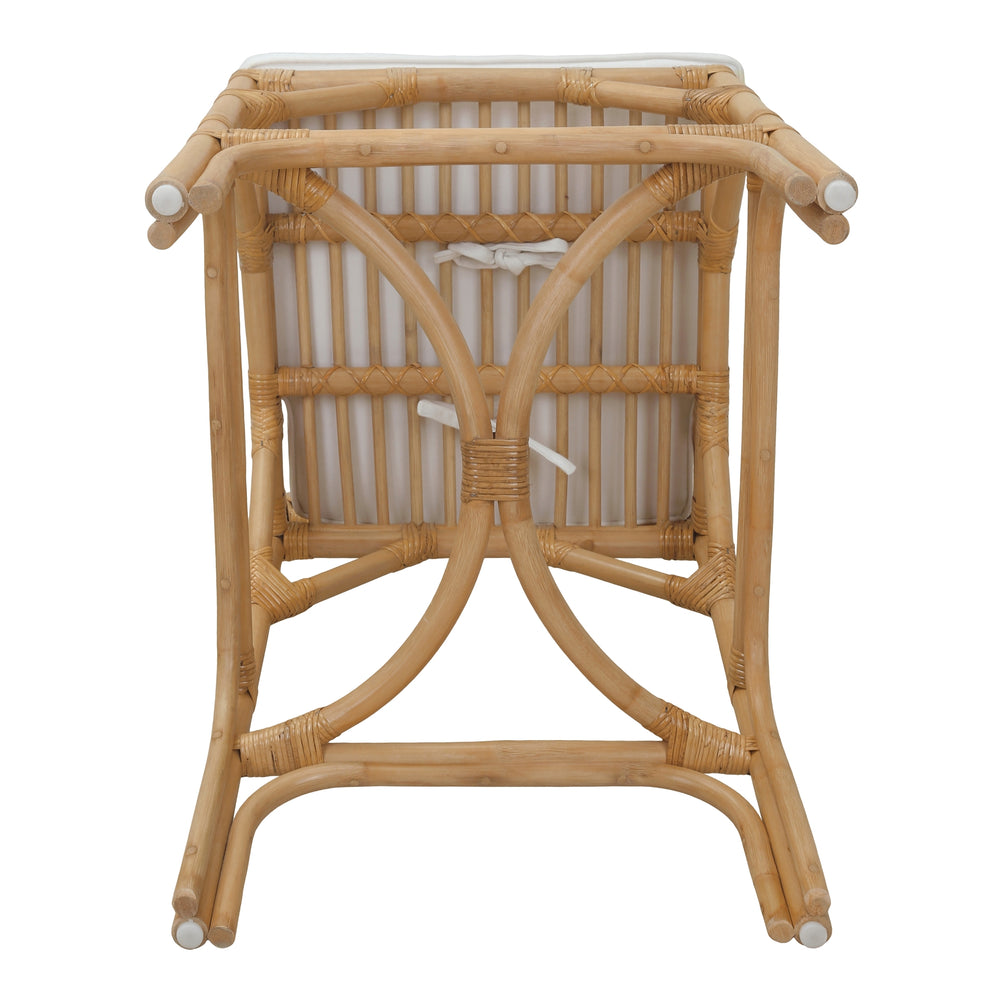 Eira Rattan Counter Stool - Natural Wheat - view 11