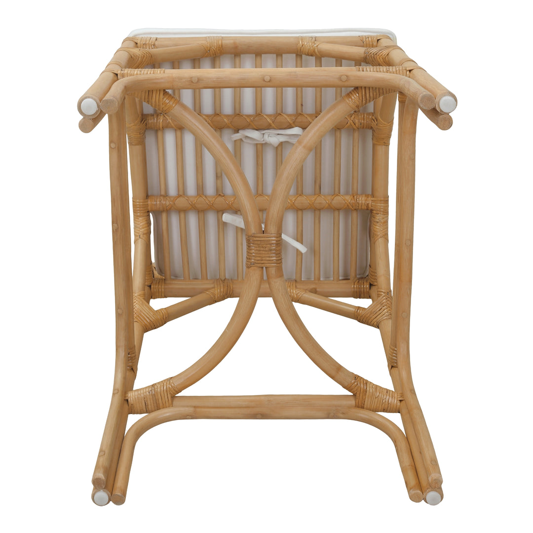 Eira Rattan Counter Stool - Natural Wheat - view 11