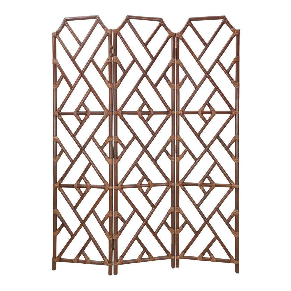 Kara Rattan Divider - Cane Brown