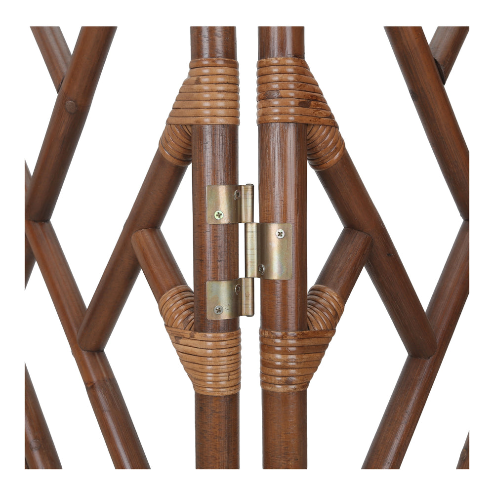 Kara Rattan Divider - Cane Brown - view 7