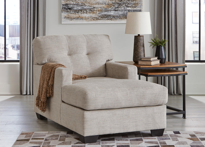 Mahoney Chaise - Pearl Silver (2)