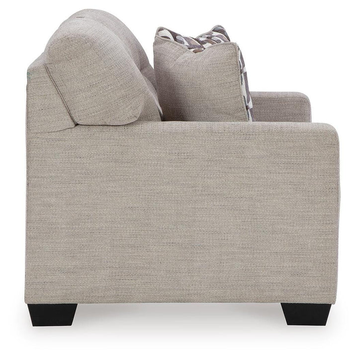 Mahoney Loveseat - Pearl Silver (4)