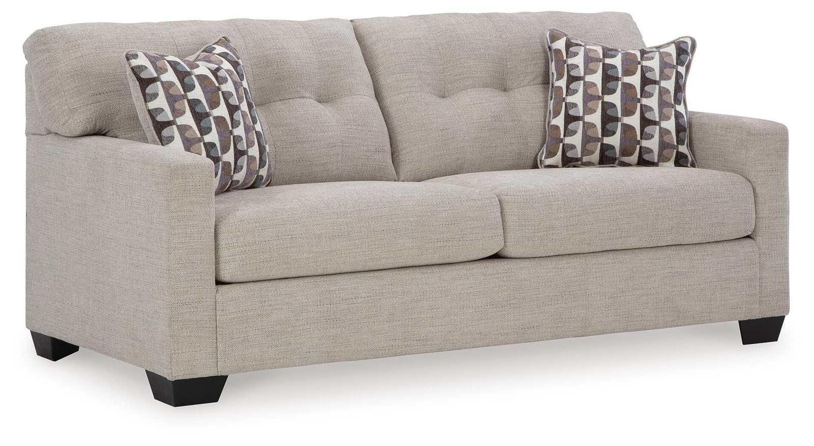 Mahoney Full Sofa Sleeper - Pearl Silver (1)
