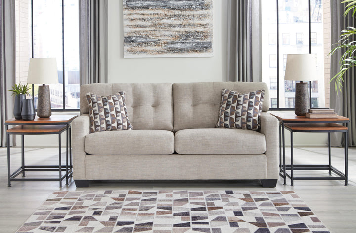 Mahoney Sofa - Pearl Silver (1)