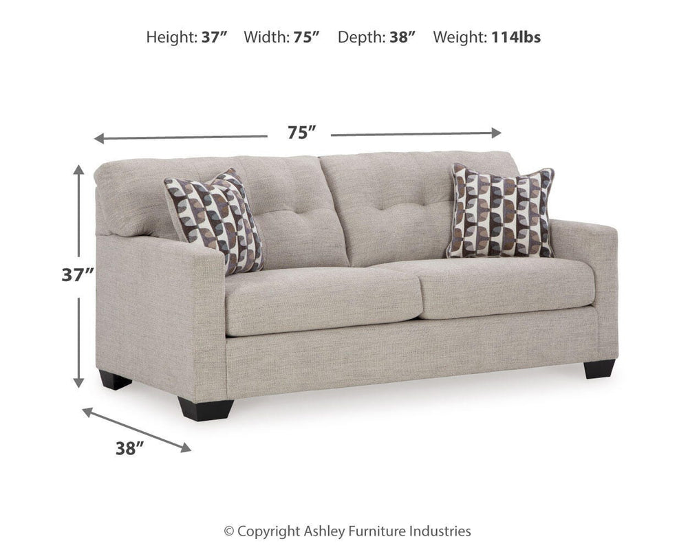 Mahoney Sofa - Pearl Silver (4)