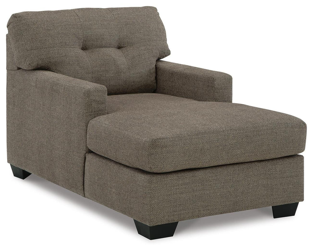 Mahoney Chaise - Dark Brown (1)