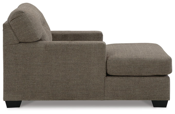 Mahoney Chaise - Dark Brown (4)