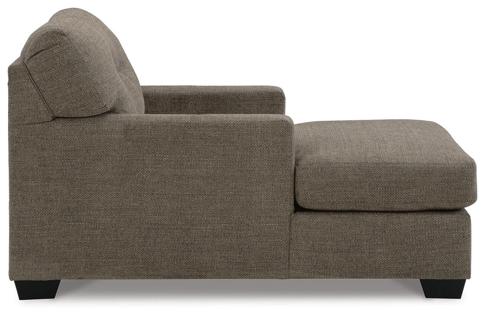 Mahoney Chaise - Dark Brown (4)