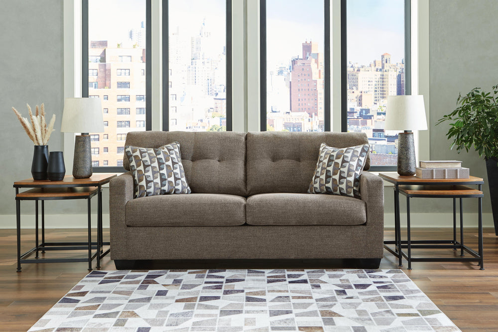 Mahoney Sofa - Dark Brown (2)