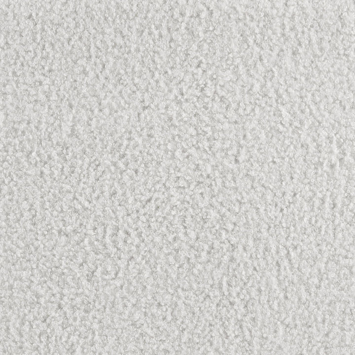 Coaster Furniture 310078Q Alamosa Boucle Upholstered Queen Wingback Bed White