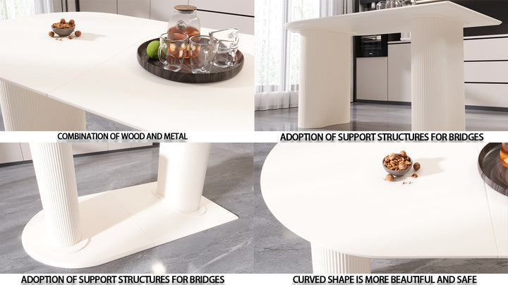 medieval-modern-cream-dining-table-set-5-piece