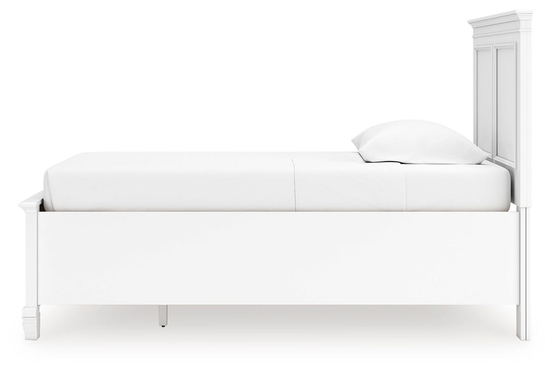 Fortman - Twin Panel Storage Bed - White by Ashley Furniture product image