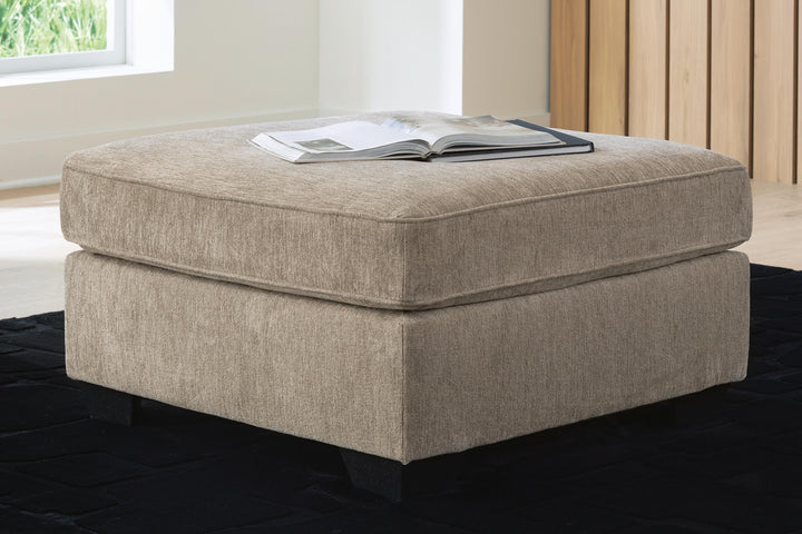 Olten Oversized Accent Ottoman - Light Brown (2)