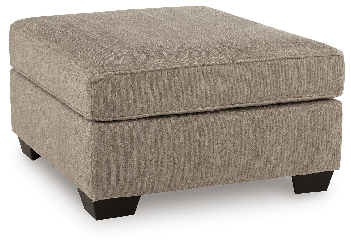 Olten Oversized Accent Ottoman - Light Brown (1)