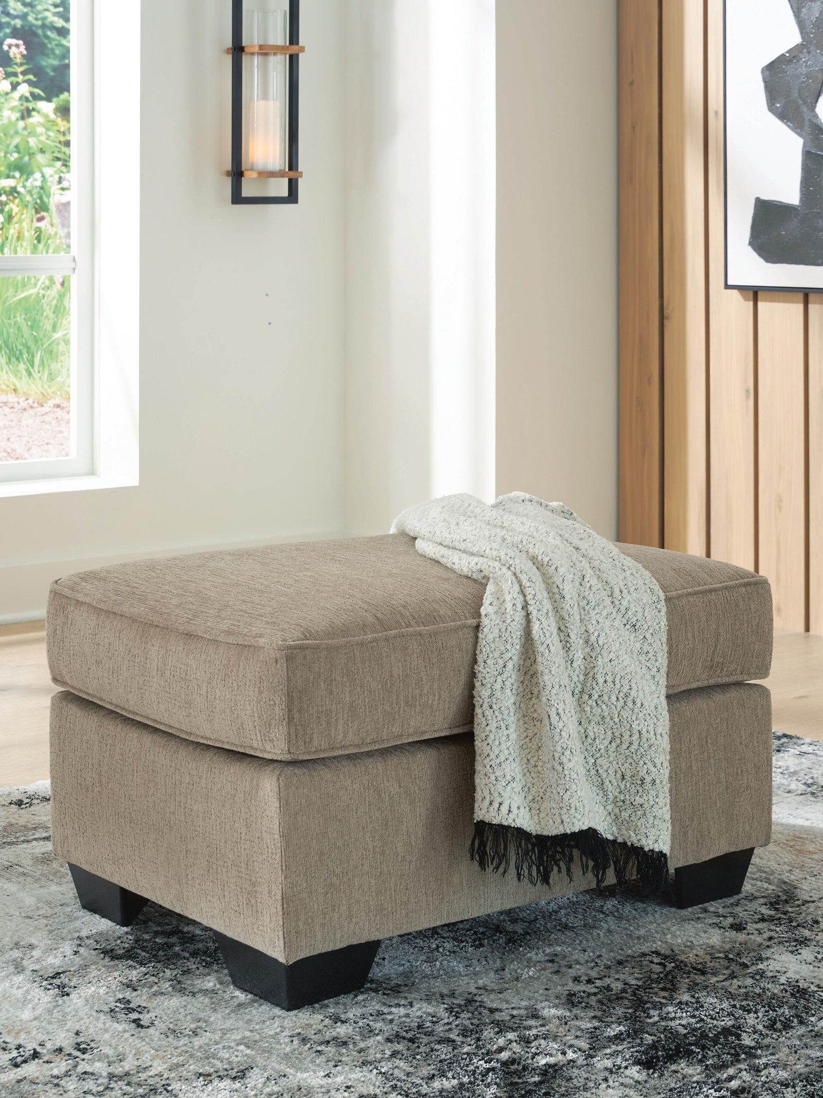 Olten Ottoman - Light Brown (2)