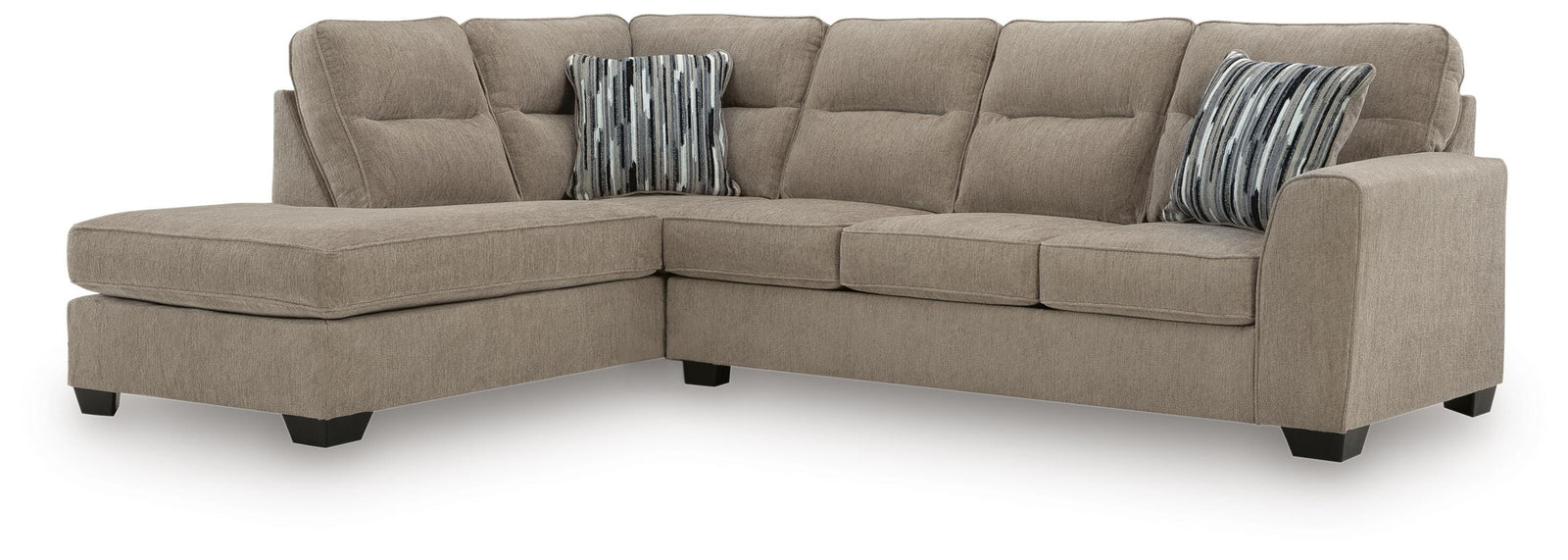 Olten 2-Piece Sectional with Chaise - Mocha (1)