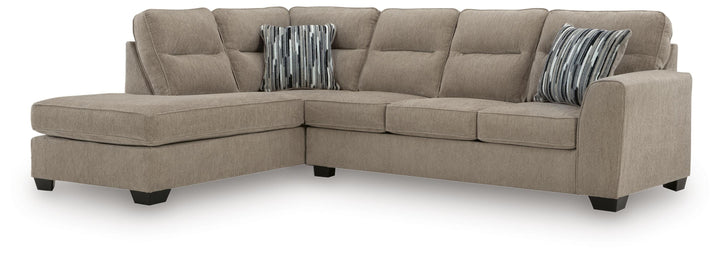 Olten 2-Piece Sectional with Chaise - Mocha (1)