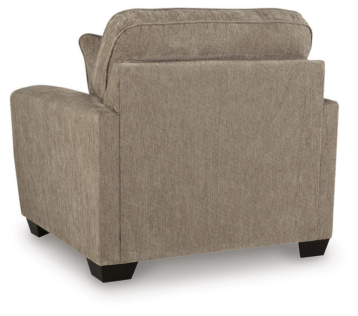 Olten Oversized Chair - Light Brown (4)