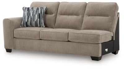 Olten Left-Arm Facing Sofa - Light Brown