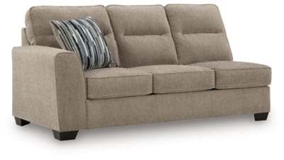 Olten Left-Arm Facing Sofa - Light Brown - Light Brown