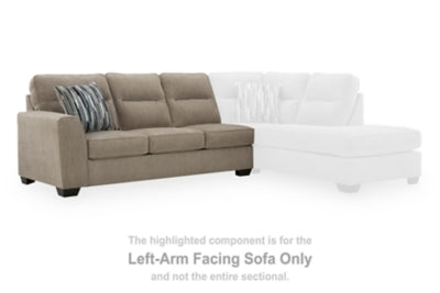 Olten Left-Arm Facing Sofa - Light Brown