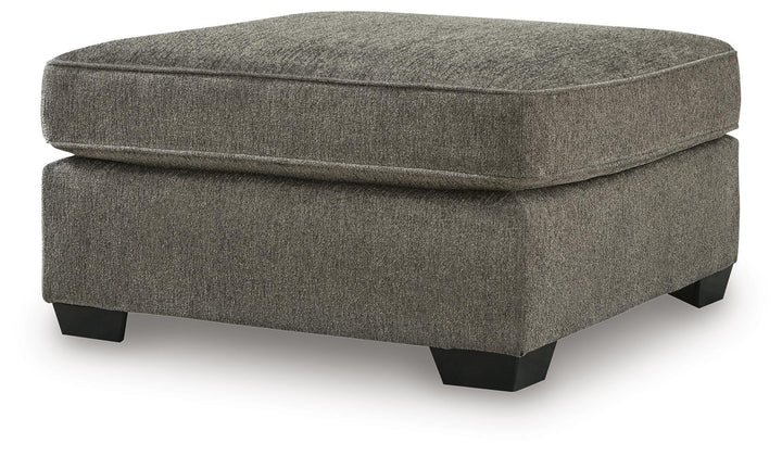 Olten Oversized Accent Ottoman - Dark Gray (1)