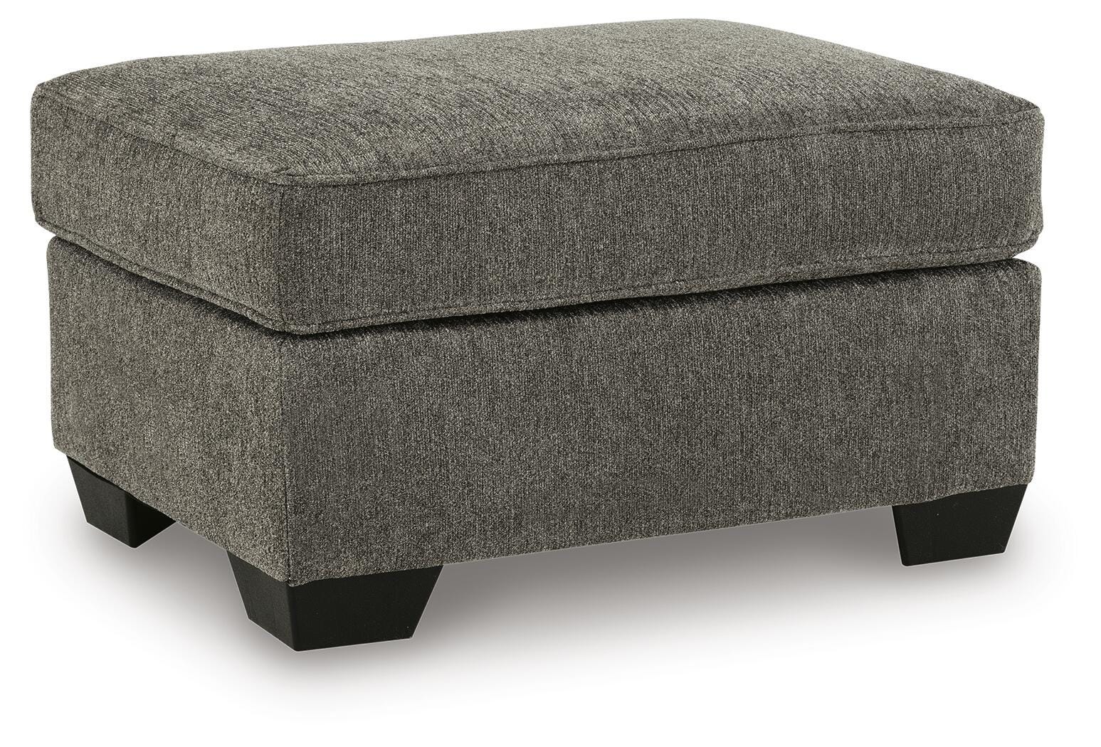 Olten Ottoman - Dark Gray (1)