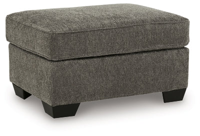 Olten Ottoman - Dark Gray - Dark Gray