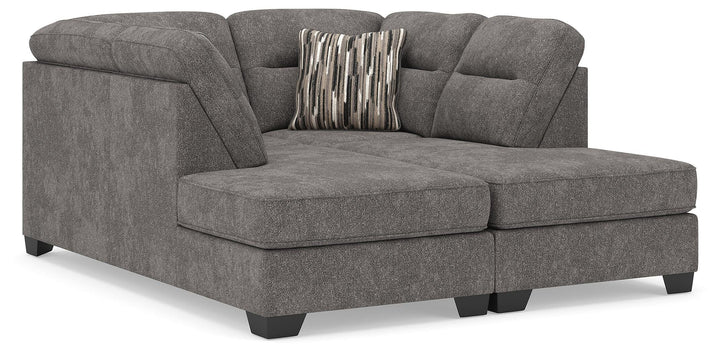 Olten 2-Piece Super Chaise - Graphite (1)
