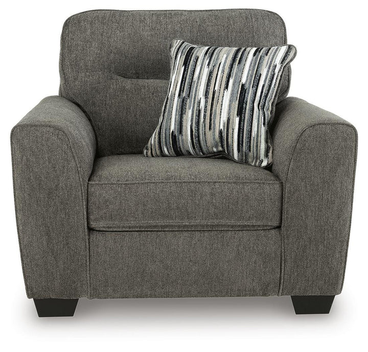 Olten Oversized Chair - Dark Gray (3)