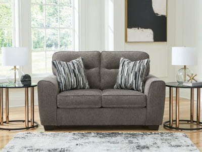 Olten Loveseat - Dark Gray